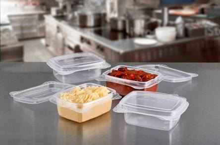 Celebration Packaging introduces new range of reusable, microwavable hinged-lid food containers